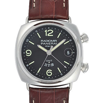 パネライ コピー PANERAI ラジオミール PAM00355 GMT アラーム ブラック